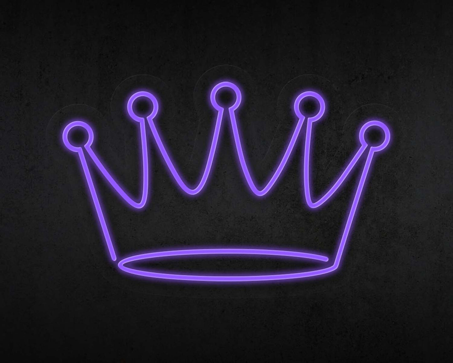 Crowned King Neon Sign