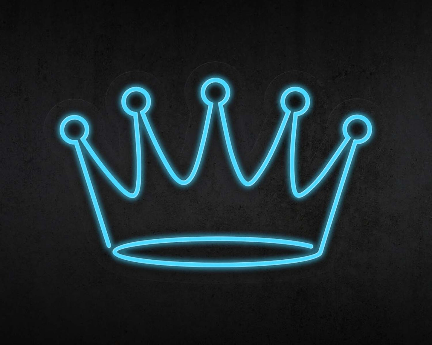 Crowned King Neon Sign
