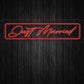 Just Married Neon Sign