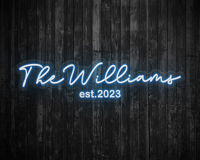 The Williams Neon Sign