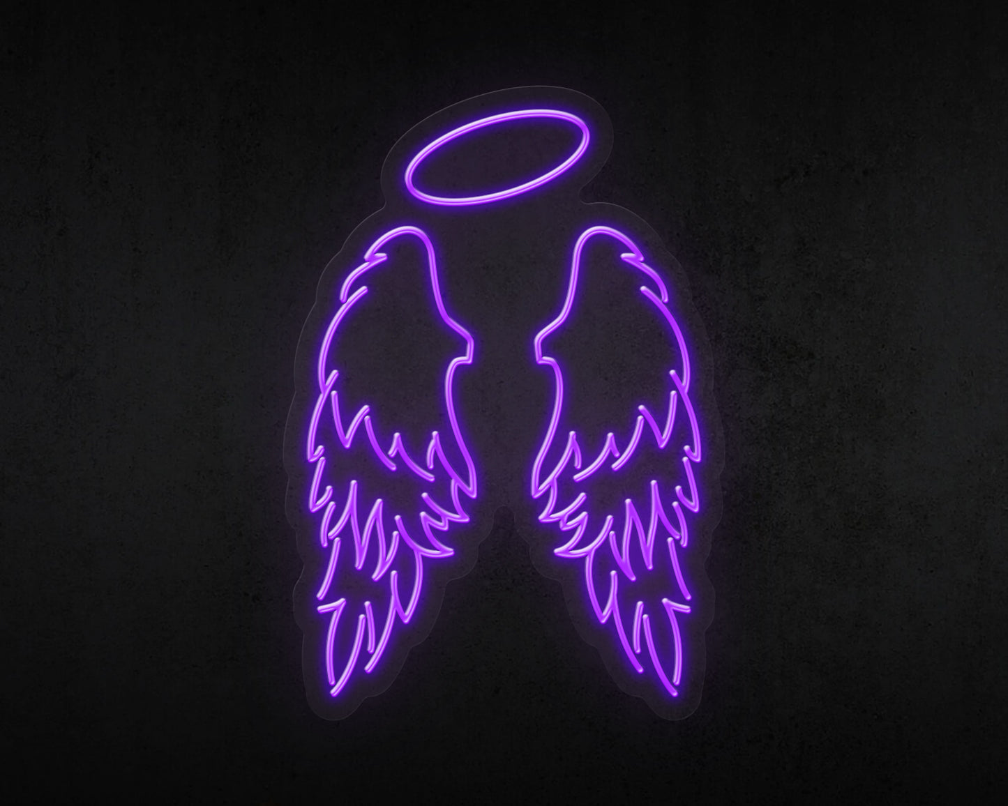 Angel Wings LED Neon Sign Board