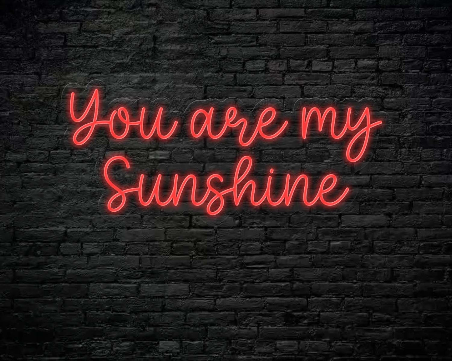 You  are my sunshine Neon Sign
