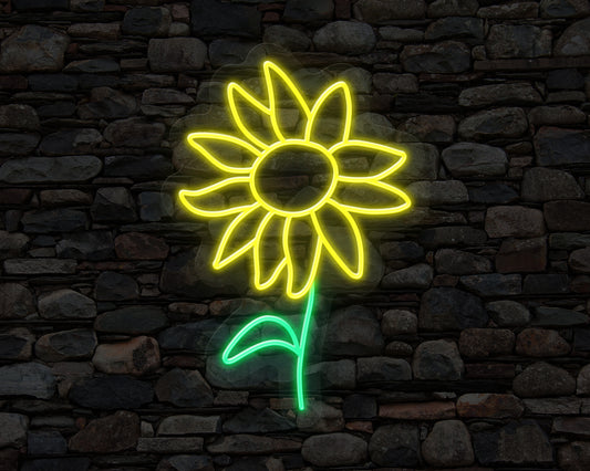 Sunflower Neon Sign