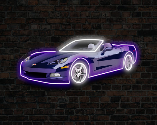 2010 Corvette GS Grand Sport LED Neon Sign