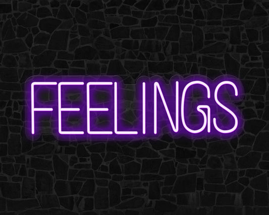 Feelings Neon Sign