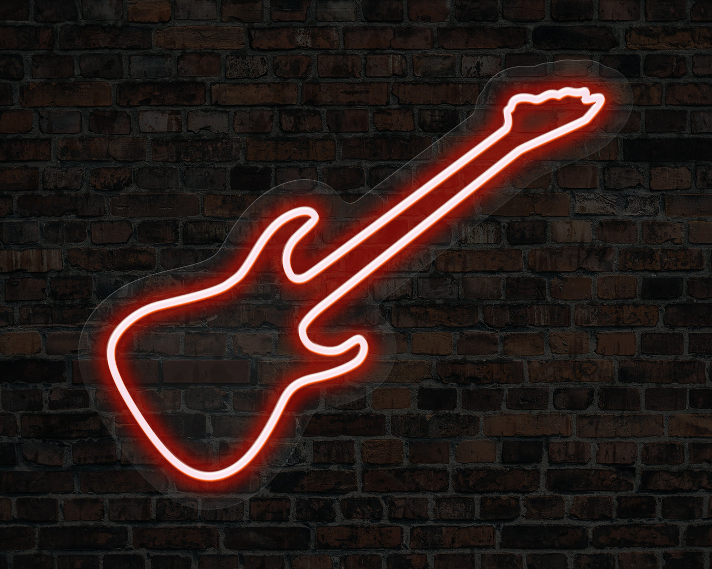 Guitar  Neon Sign