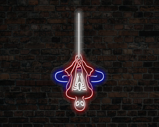 Spider Man Neon Sign