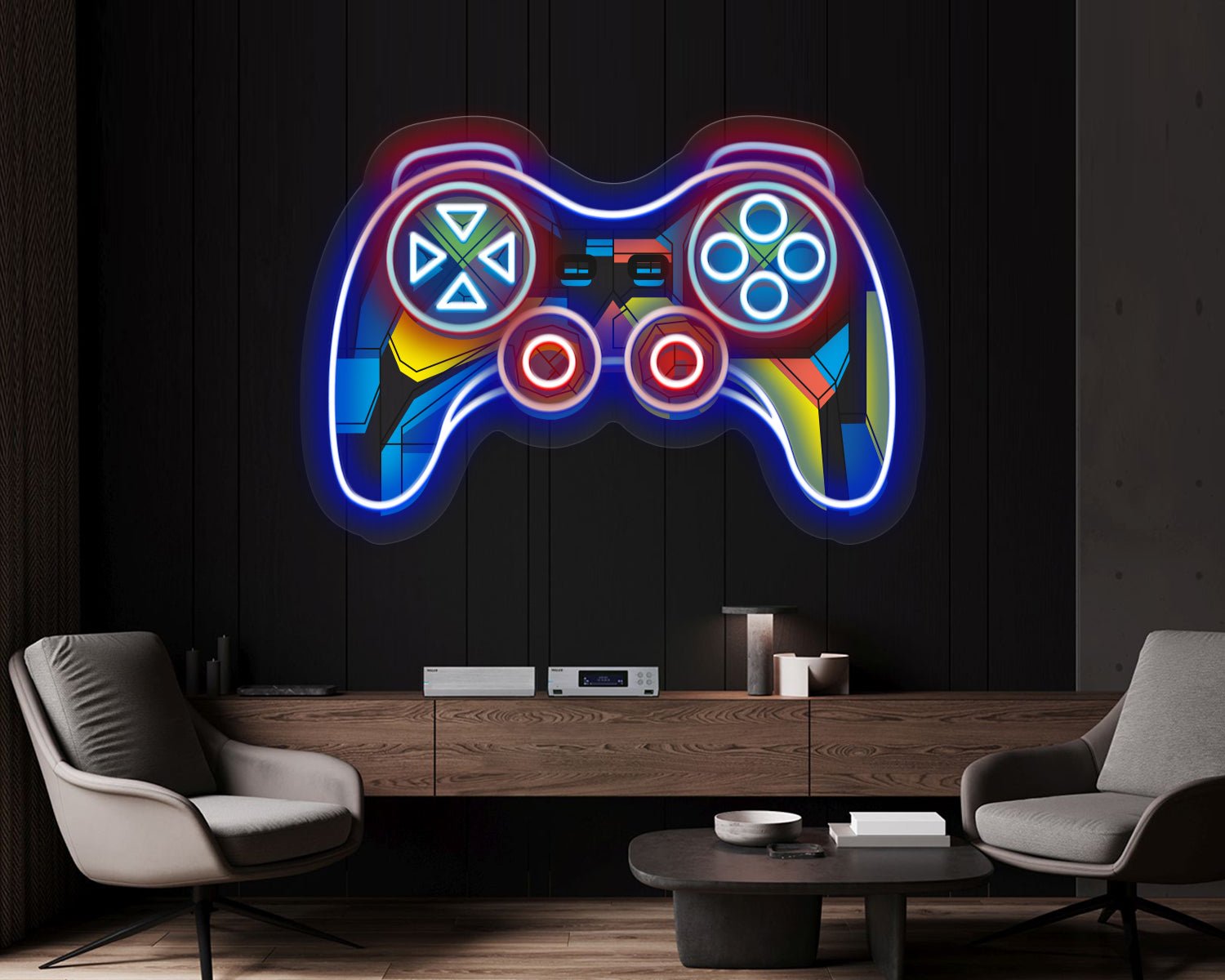 Contoler Neon Sign Game Controller Neon Sign – Neon Bubble