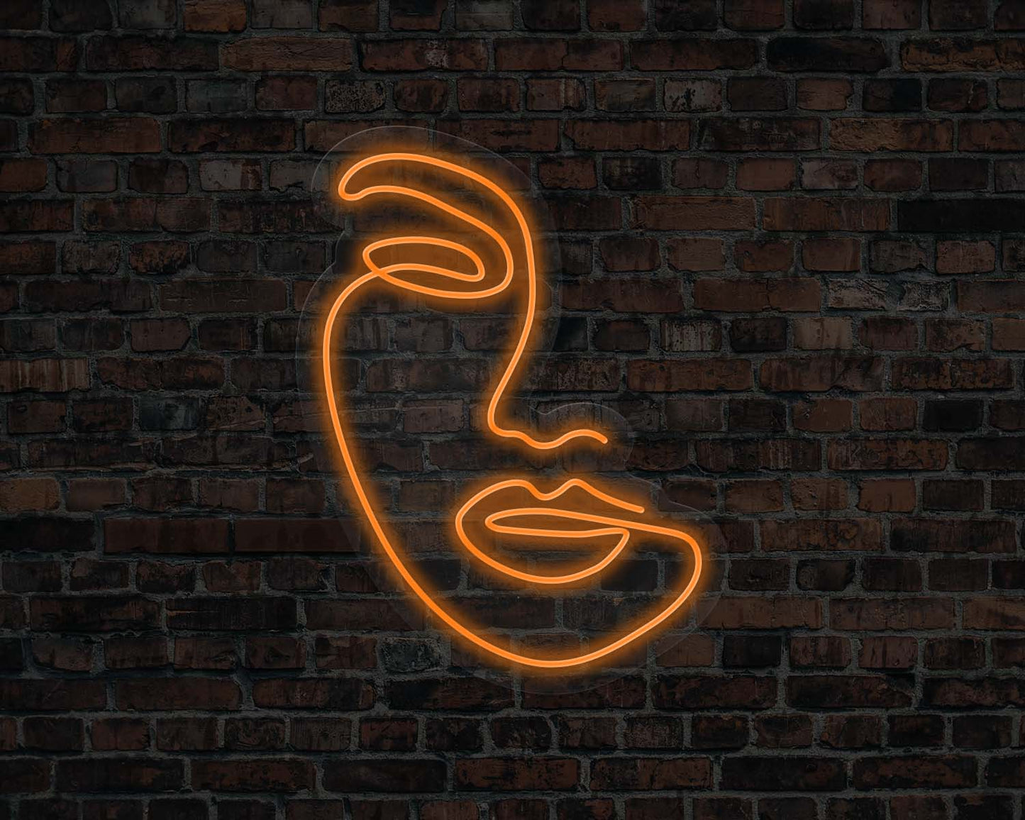 Face Neon Sign