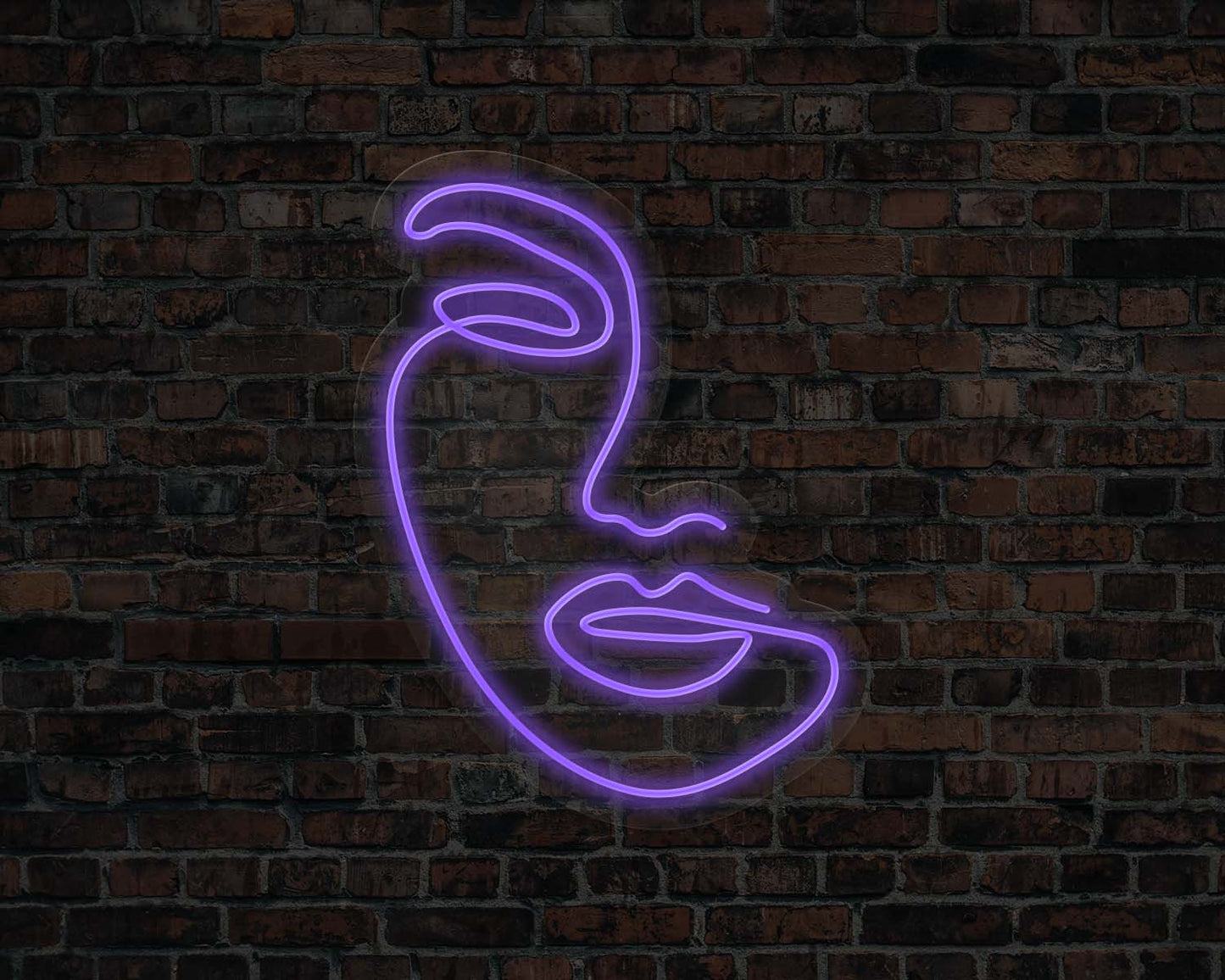 Face Neon Sign