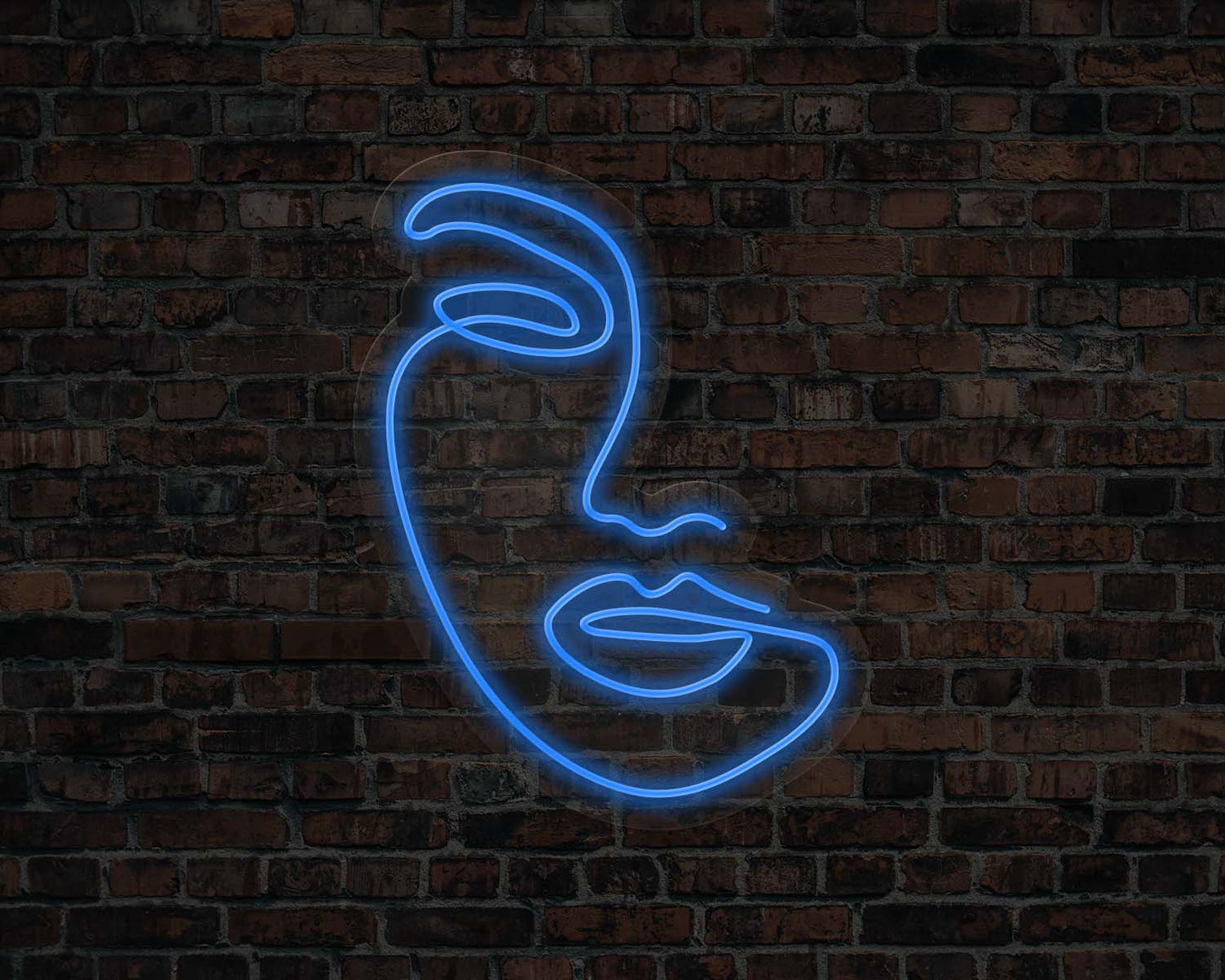 Face Neon Sign
