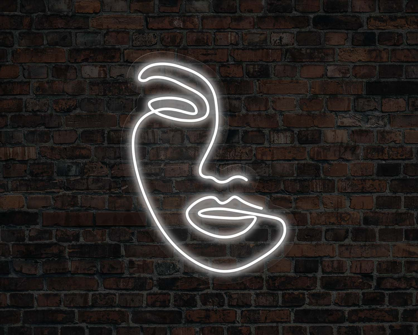 Face Neon Sign