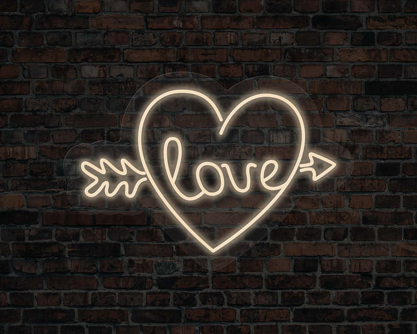 Love Heart Neon Sign