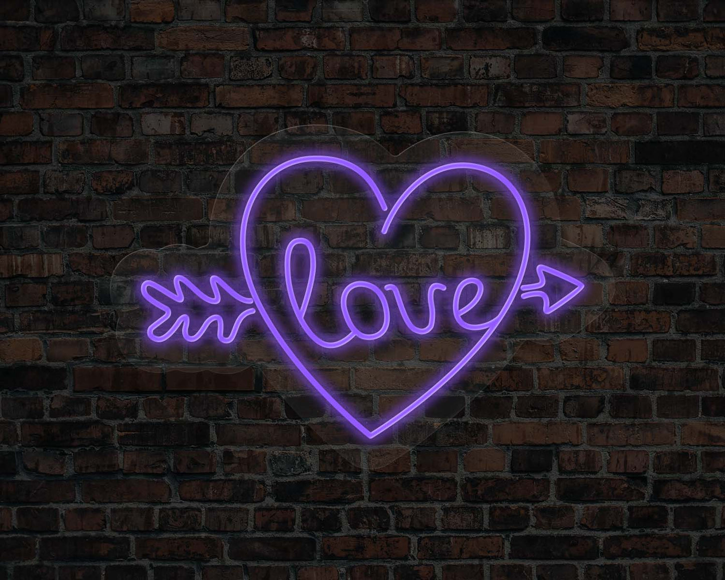 Love Heart Neon Sign