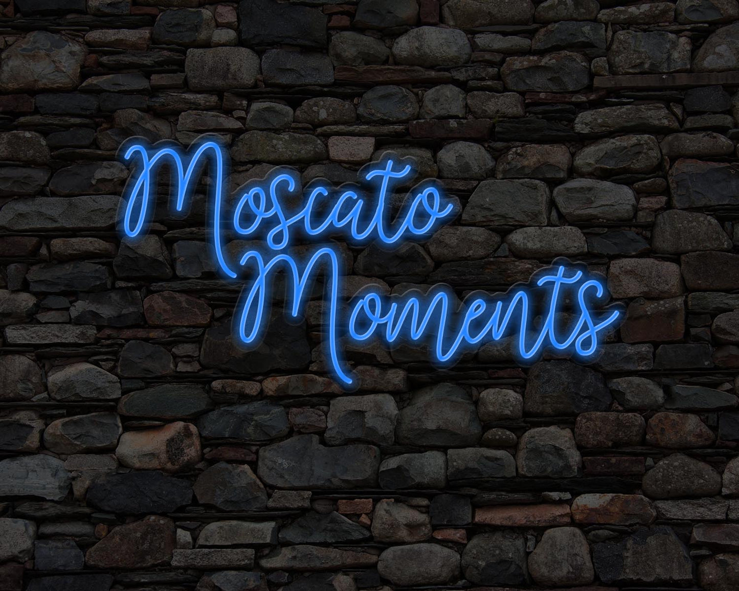Moscato Moments Neon Sign