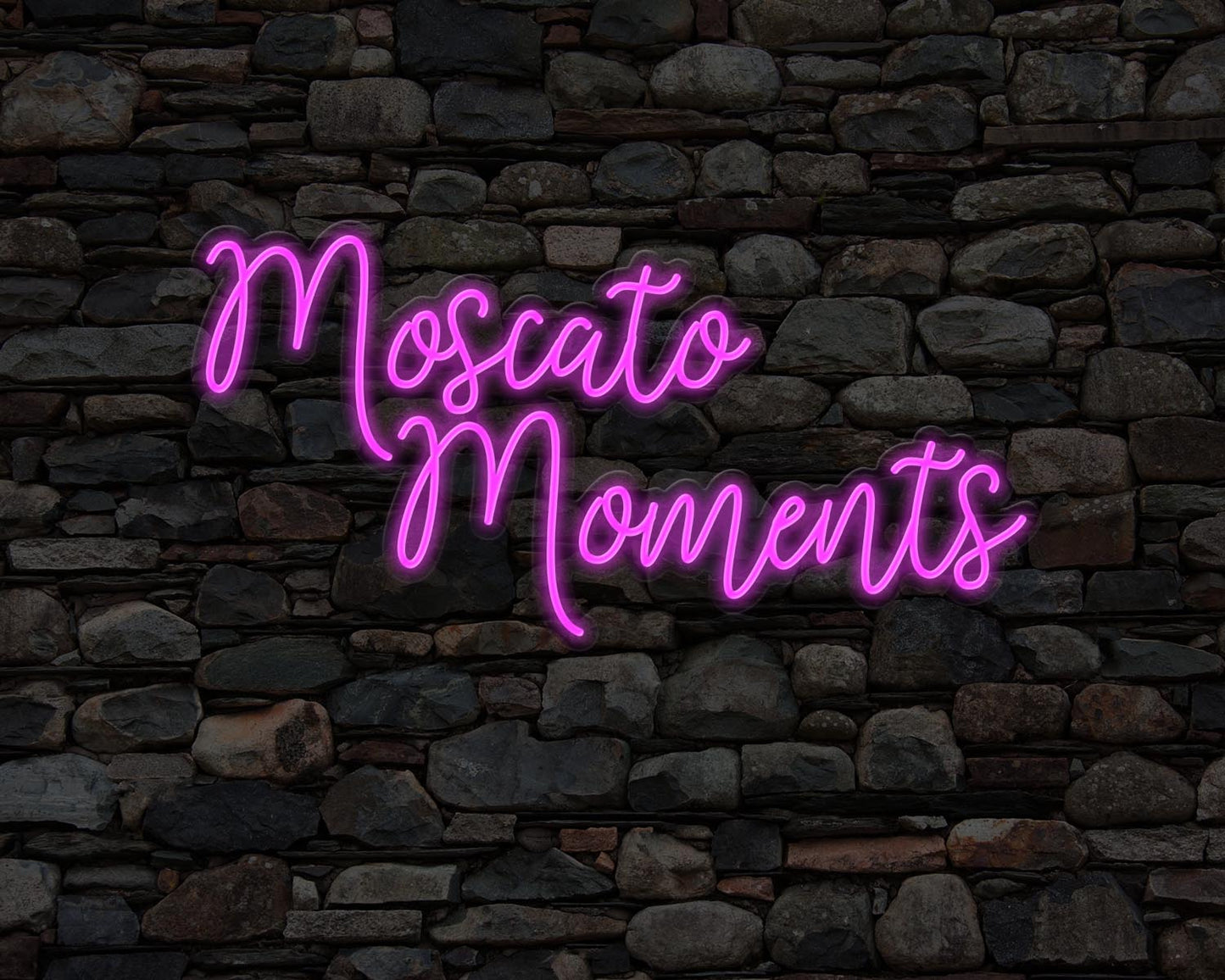 Moscato Moments Neon Sign