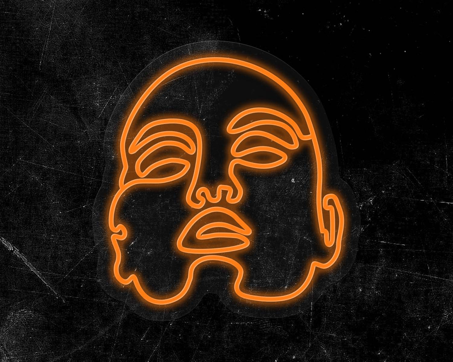 Face Neon Sign
