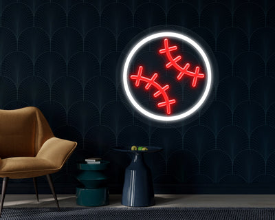 Baseball Neon Sign