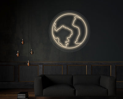 Earth Neon Sign