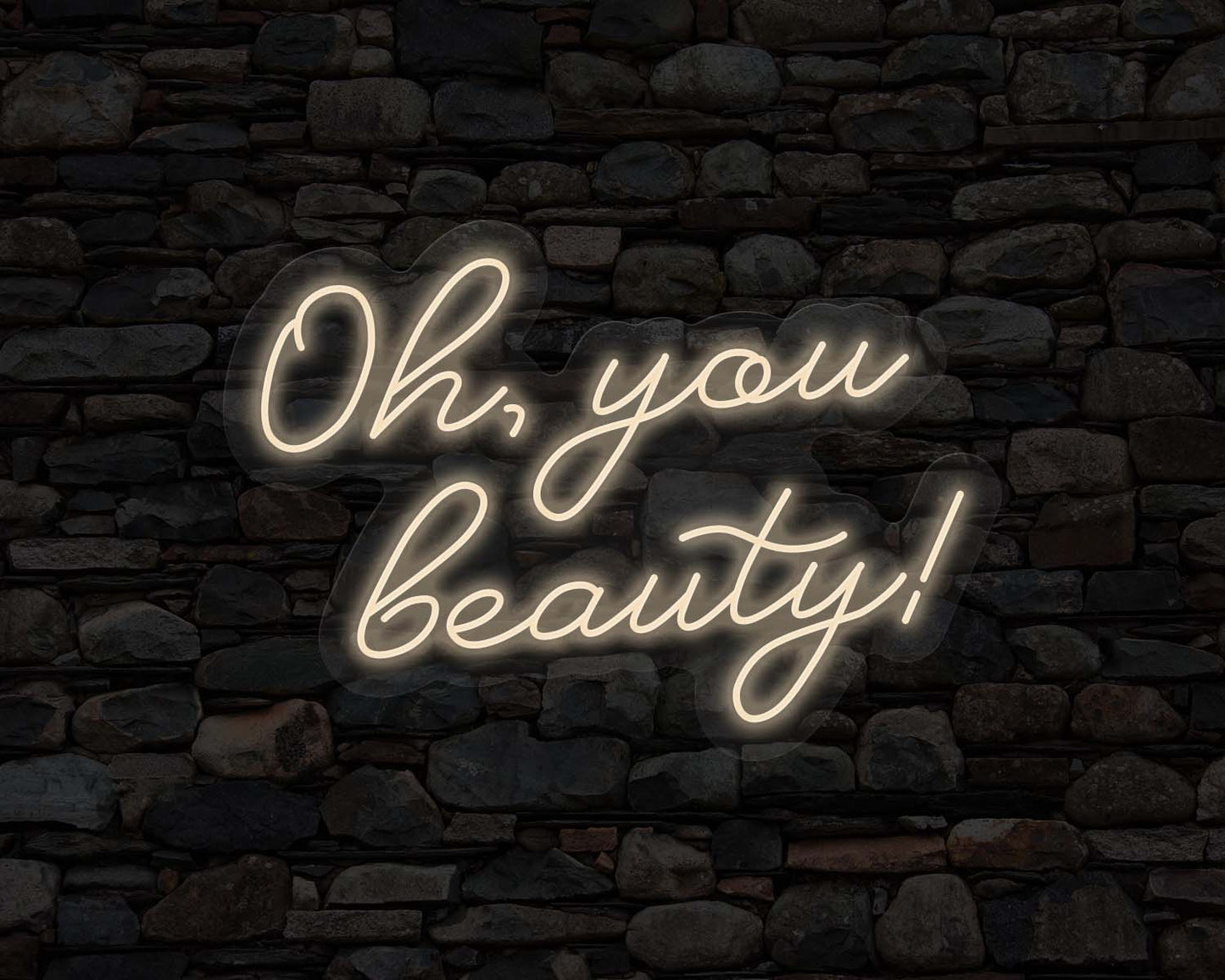Oh, You Beauty Neon Sign