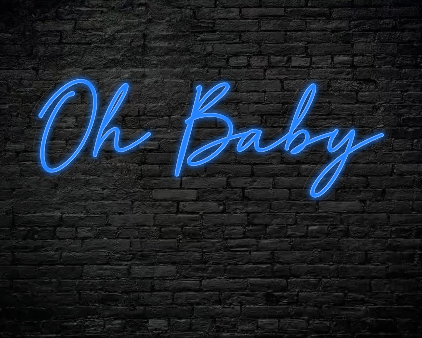 Oh Baby Neon Sign