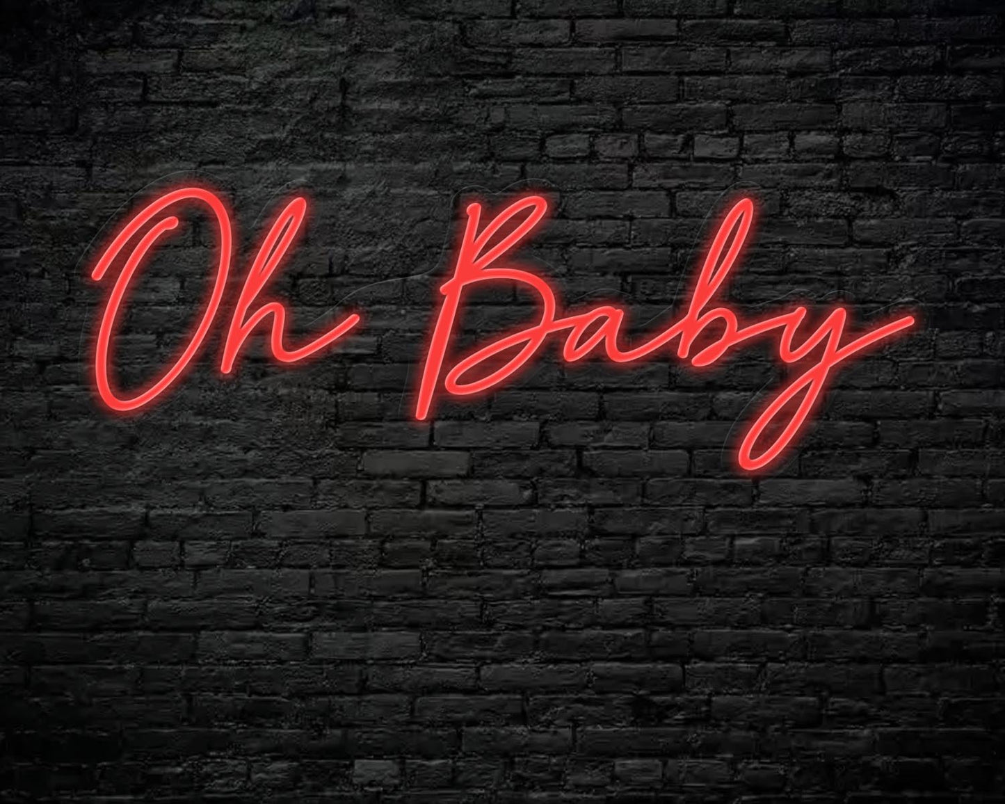 Oh Baby Neon Sign