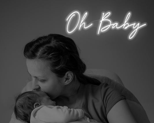 Oh Baby Neon Sign