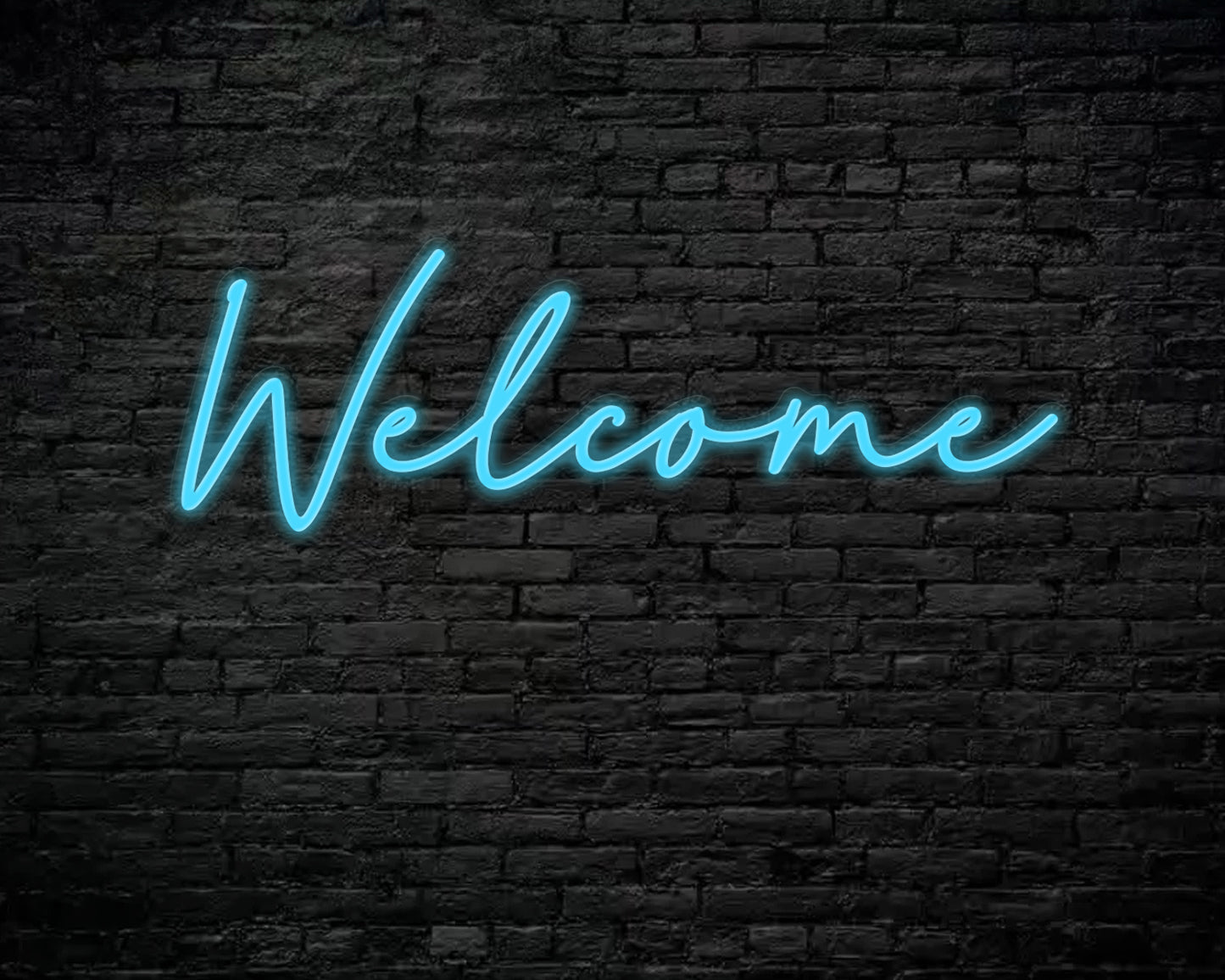 Welcome Neon Sign