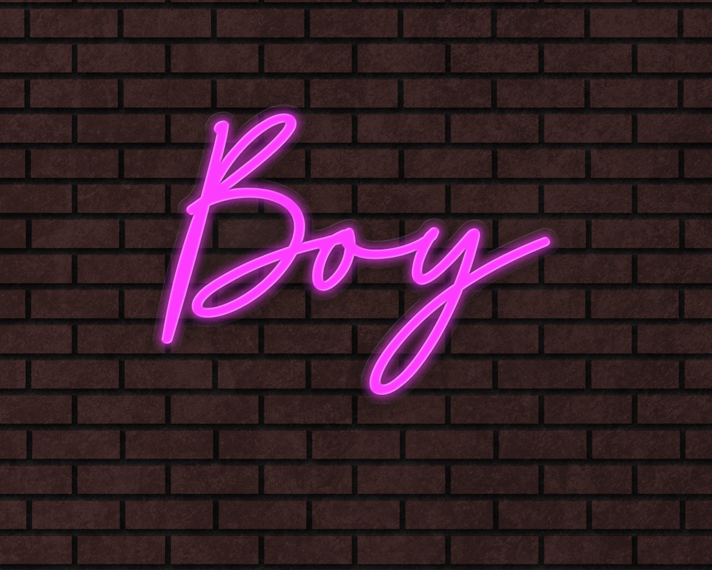 Boy Neon Sign