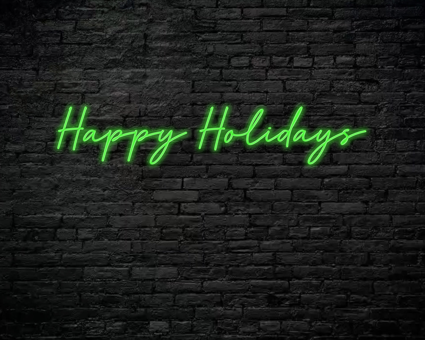 Happy Holidays Neon Sign