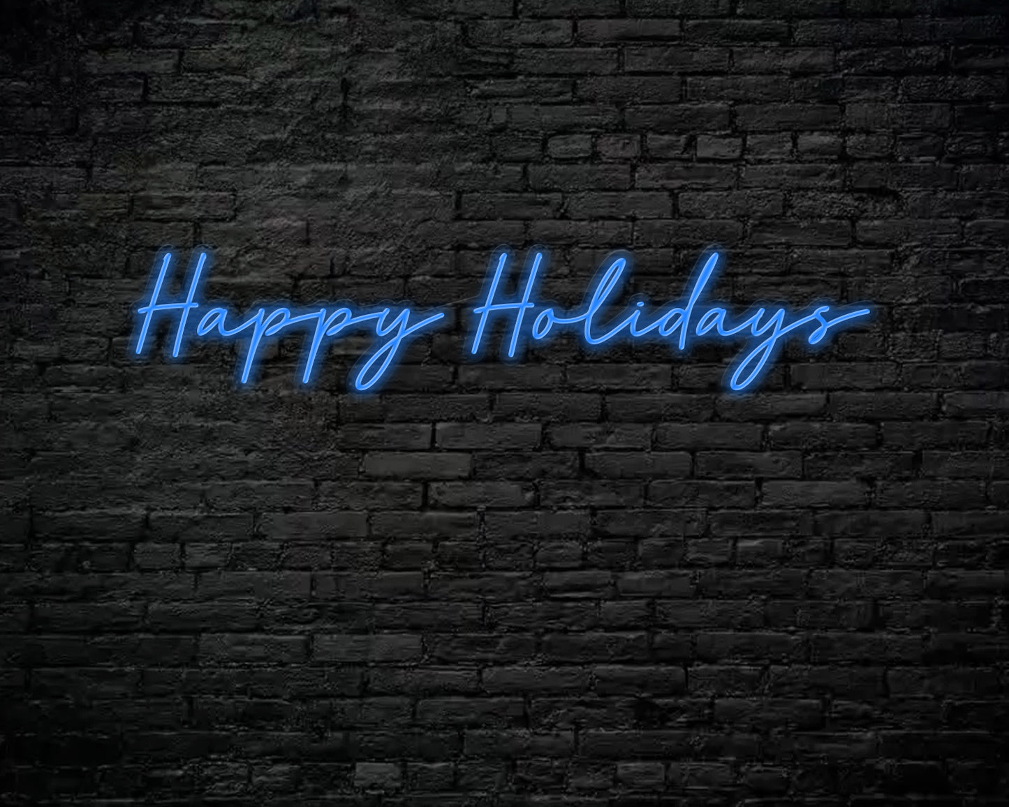 Happy Holidays Neon Sign