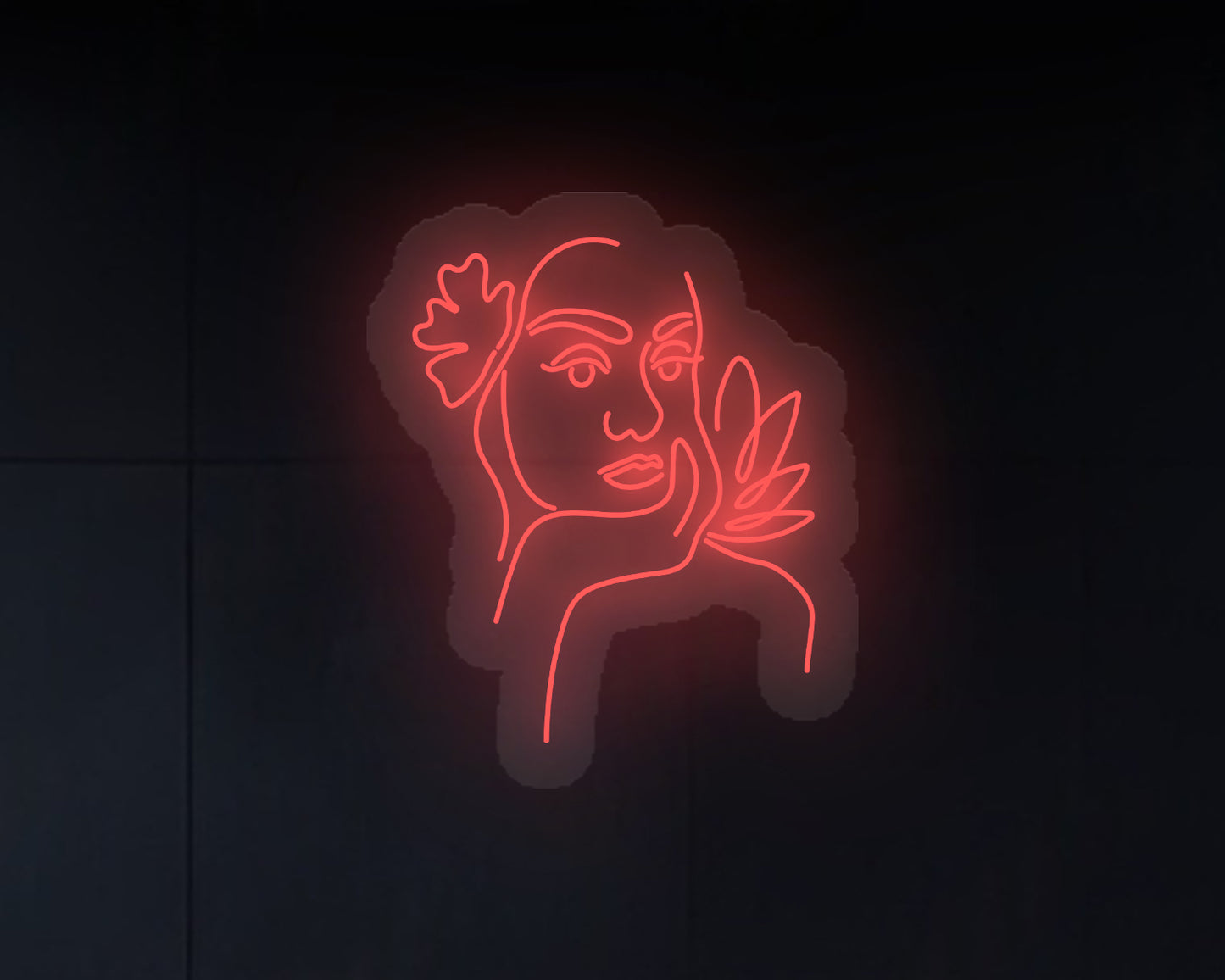 A Pretty Face Neon Sign