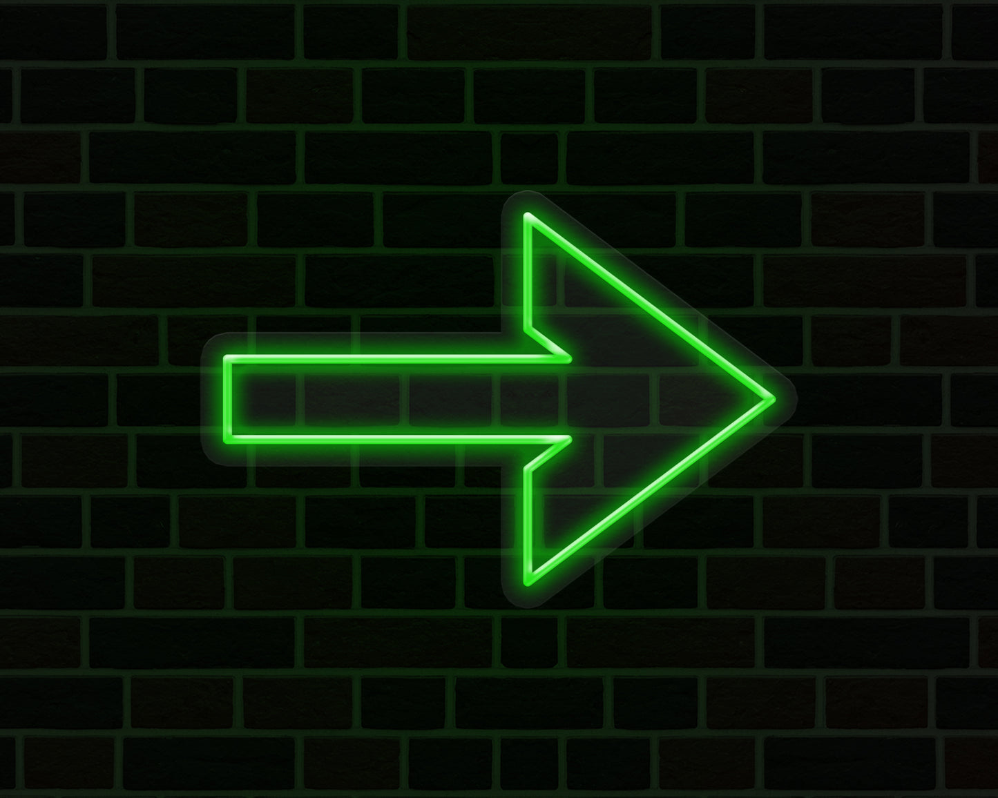 Right Arrow Neon Sign