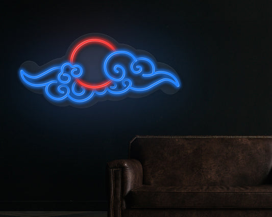 Anime Cloud Neon Sign