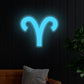 Aries Neon Sign