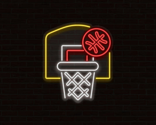 Basketball Neon Sign