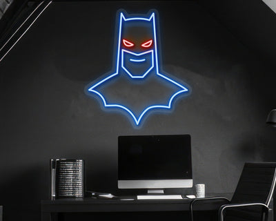 Batman Mask Neon Sign
