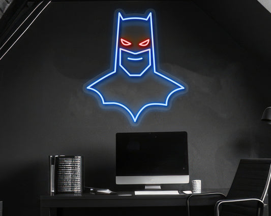 Batman Mask Neon Sign