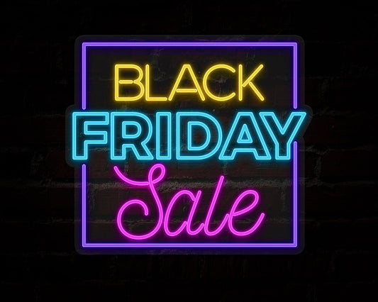 Black Friday Sale Neon Sign