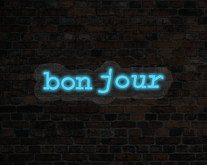 Bon Jour Neon Sign