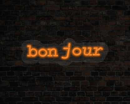 Bon Jour Neon Sign