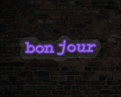 Bon Jour Neon Sign