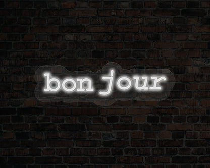 Bon Jour Neon Sign