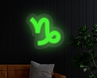 Capricon Neon Sign