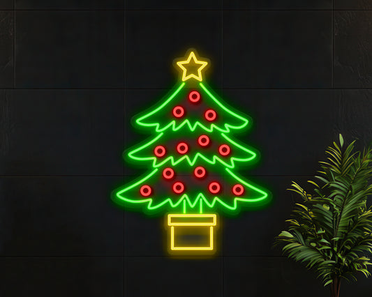 Christmas Tree Neon Sign