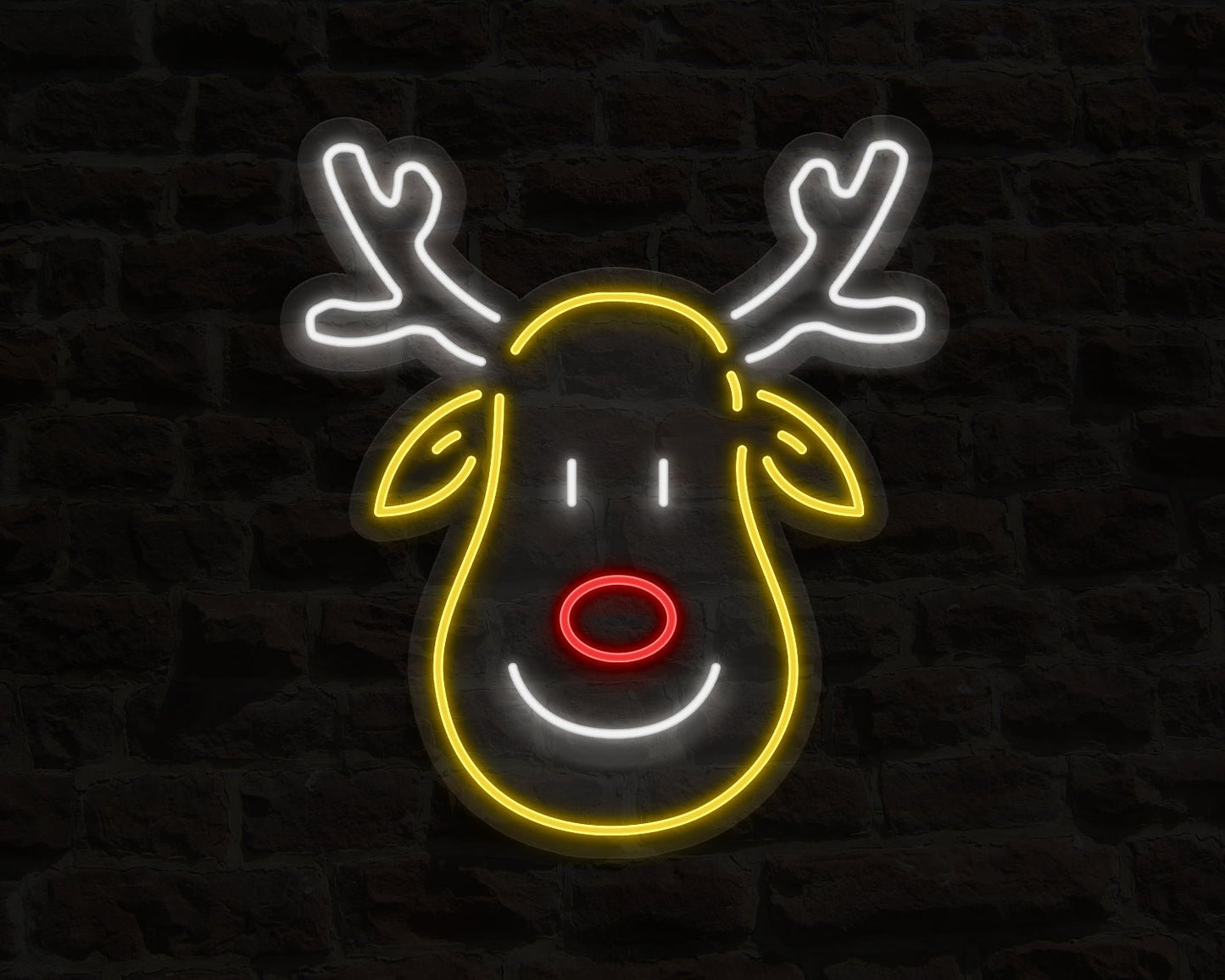 Christmas Deer Neon Sign