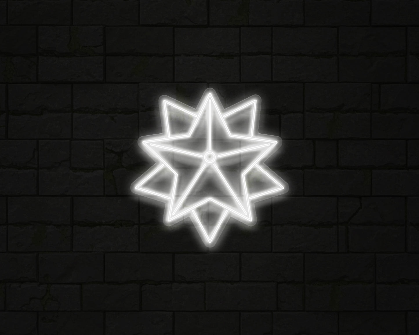 Christmas Star Neon Sign