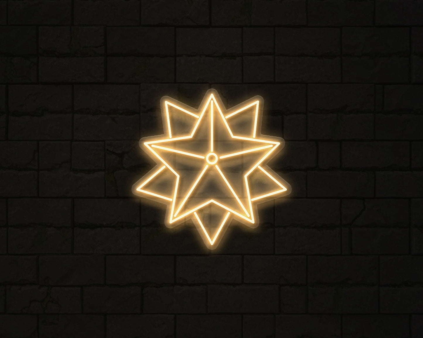 Christmas Star Neon Sign