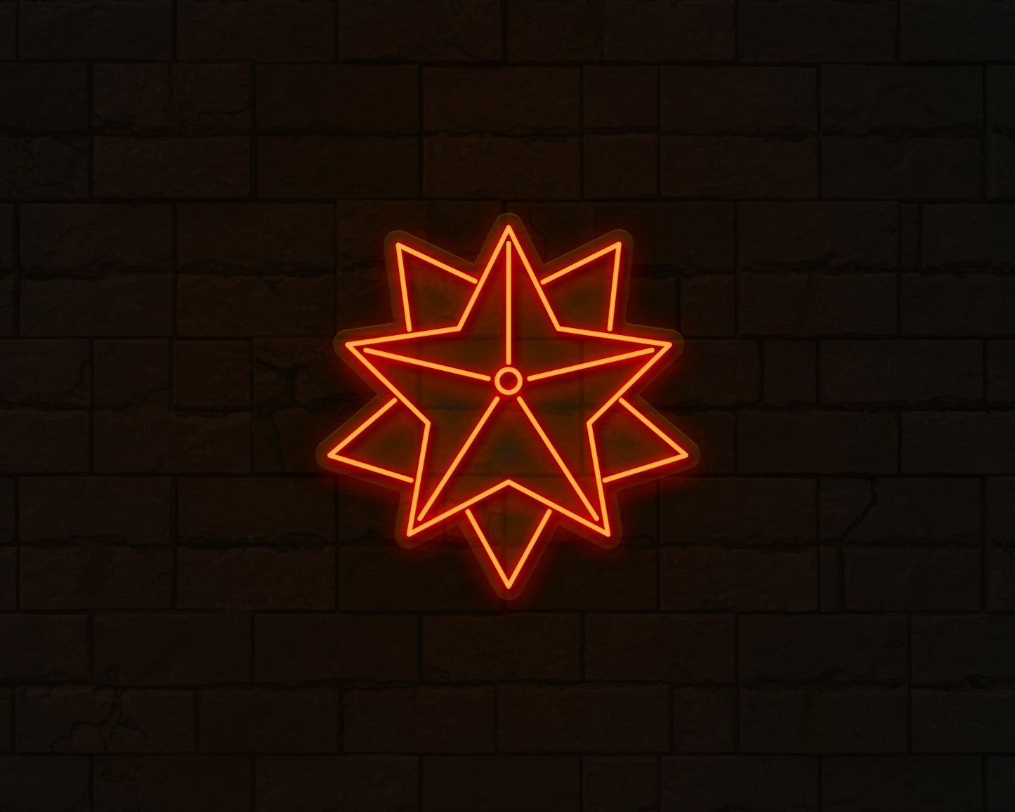 Christmas Star Neon Sign
