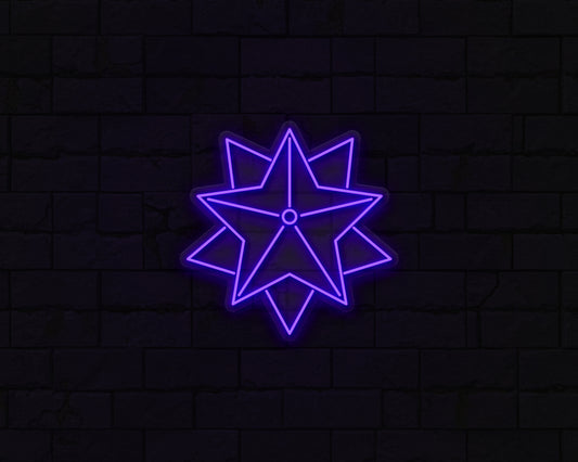 Christmas Star Neon Sign